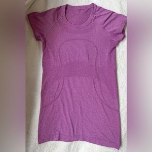 Lululemon Purple Swiftly Tech Short Sleeve Shirt